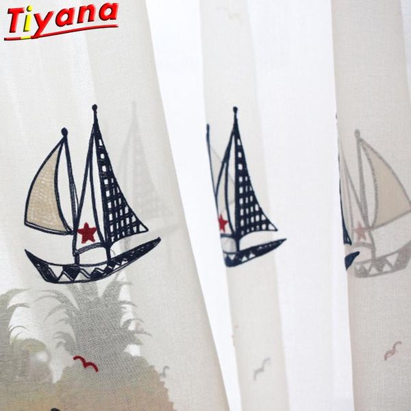 nordic embroidered sailing boat tulle for living room cartoon navigatio window drapes panel white sheer yarn x-wp225#30
nordic embroidered sailing boat tulle for living room cartoon navigatio window drapes panel white sheer yarn x-wp225#30