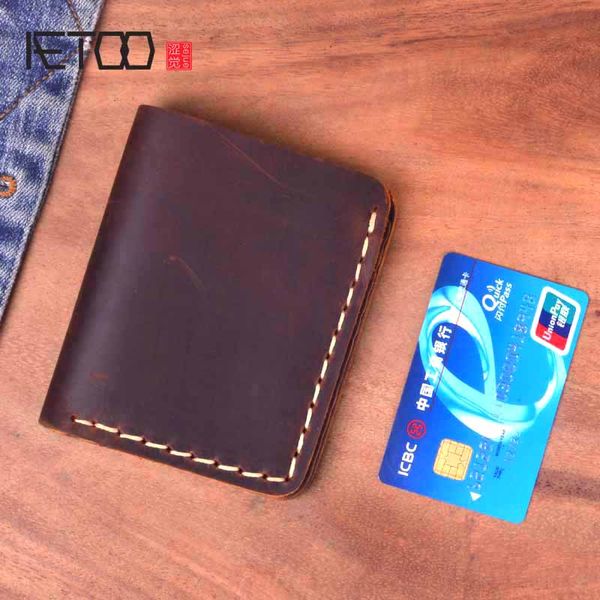 hbp aetoo leather wallet, short head leather retro men's wallet, crazy horse leather cross-section pure hand-stitched wallet, Red;black
hbp aetoo leather wallet, short head leather retro men's wallet, crazy horse leather cross-section pure hand-stitched wallet, Red;black