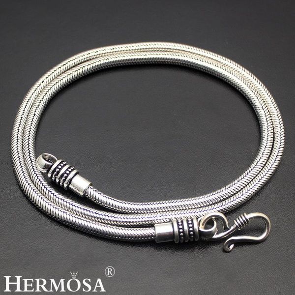 hermosa vintage jewelry bali style 4mm 925 sterling silver snake chain necklace 18 inch/20 inch/22 inch ing
hermosa vintage jewelry bali style 4mm 925 sterling silver snake chain necklace 18 inch/20 inch/22 inch ing