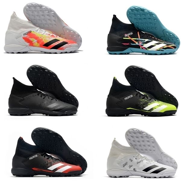 mens high ankle boots soccer shoes predator mutator 20.3 tf indoor leather laceless trainers turf socks football cleats us6.5-11
mens high ankle boots soccer shoes predator mutator 20.3 tf indoor leather laceless trainers turf socks football cleats us6.5-11