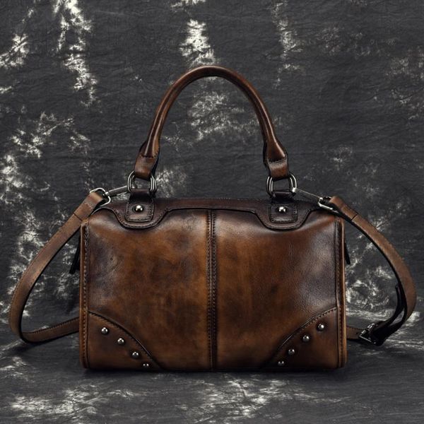 real cowhide messenger shoulder travel bags brush color retro tote handbag women genuine leather handle bag
real cowhide messenger shoulder travel bags brush color retro tote handbag women genuine leather handle bag
