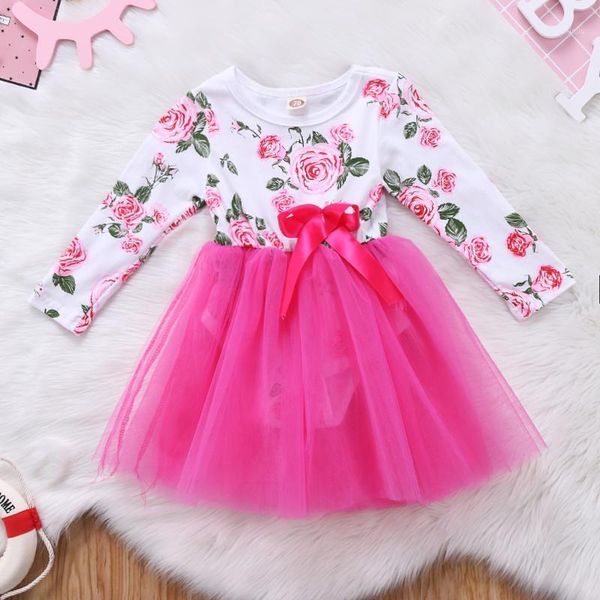 girl's dresses emmababy born baby girls dress flower bow princess long sleeve mini tulle lace1, Red;yellow
girl's dresses emmababy born baby girls dress flower bow princess long sleeve mini tulle lace1, Red;yellow