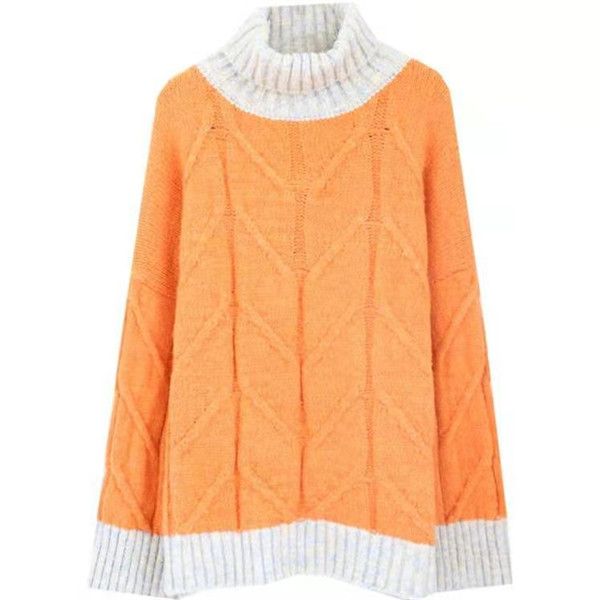 turtleneck sweater woman pullover loose wear fall and winter joker lazy wind thick coarse woolen line knitting inside base tide, Black
turtleneck sweater woman pullover loose wear fall and winter joker lazy wind thick coarse woolen line knitting inside base tide, Black