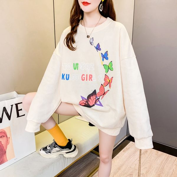 fitmp 2020 autumn and mm neck korean style sweatersweater women's loose large size women's versatile round cartoon new sweater 200, Black
fitmp 2020 autumn and mm neck korean style sweatersweater women's loose large size women's versatile round cartoon new sweater 200, Black