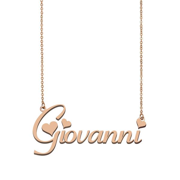 giovanni custom name necklace personalized pendant for men boys birthday gift friends jewelry 18k gold plated stainless steel, Silver
giovanni custom name necklace personalized pendant for men boys birthday gift friends jewelry 18k gold plated stainless steel, Silver