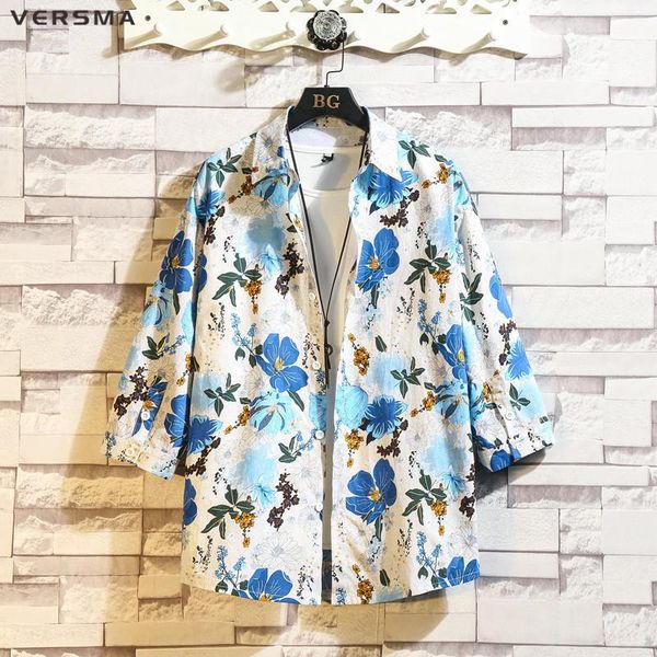 versma korean fashion clothing oversized vintage shirt women blouse summer japanese clothing bf hawaiian men shirt plus size, White;black
versma korean fashion clothing oversized vintage shirt women blouse summer japanese clothing bf hawaiian men shirt plus size, White;black