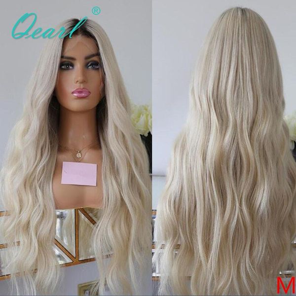 platinum blonde lace front wig 13x6 glueless human hair wigs ombre wavy remy hair for women transparent 150% 180% 26" 28" qearl, Black;brown
platinum blonde lace front wig 13x6 glueless human hair wigs ombre wavy remy hair for women transparent 150% 180% 26" 28" qearl, Black;brown