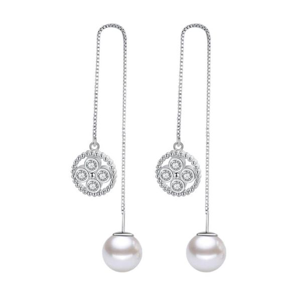hoop & huggie fashionable temperament female tassel long section of the body pearl ear wire earrings party small fresh beanie box, Golden;silver
hoop & huggie fashionable temperament female tassel long section of the body pearl ear wire earrings party small fresh beanie box, Golden;silver