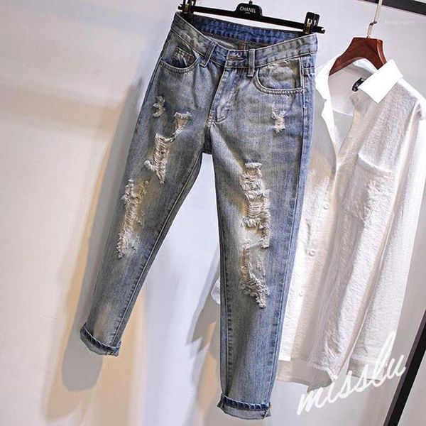 loose jeans hole vintage style jeans woman plus size spring summer women denim harem pants 100% cotton boyfriend jean d731, Blue
loose jeans hole vintage style jeans woman plus size spring summer women denim harem pants 100% cotton boyfriend jean d731, Blue