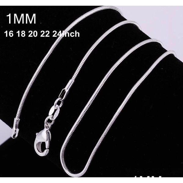 1mm 925 sterling silver smooth snake chains women necklaces jewelry snake chain size 16 18 20 22 24 26 28 30 inch wholesale klzsg
1mm 925 sterling silver smooth snake chains women necklaces jewelry snake chain size 16 18 20 22 24 26 28 30 inch wholesale klzsg