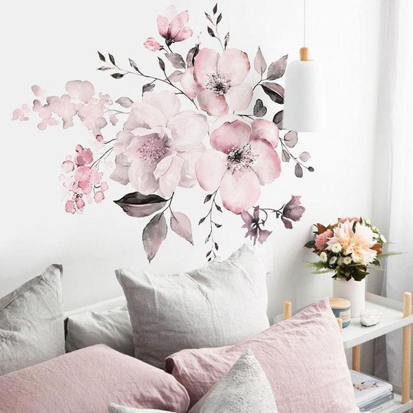 watercolor pink flowers wall stickers for kids room baby nursery wall decals pink flower for girl room home decoration decor pvc
watercolor pink flowers wall stickers for kids room baby nursery wall decals pink flower for girl room home decoration decor pvc