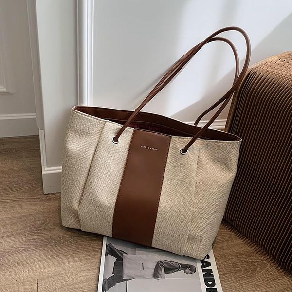 unique design simple large-capacity bag women fall/winter new fashion canvas shoulder bag wild tote bucket width: 42.5cm
unique design simple large-capacity bag women fall/winter new fashion canvas shoulder bag wild tote bucket width: 42.5cm
