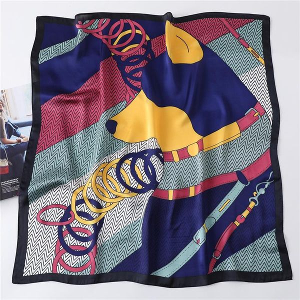 women's neck scarf design dog print silk square scarf for hair foulard bandana head kerchief tie shawls and wraps 2020 new, Blue;gray
women's neck scarf design dog print silk square scarf for hair foulard bandana head kerchief tie shawls and wraps 2020 new, Blue;gray