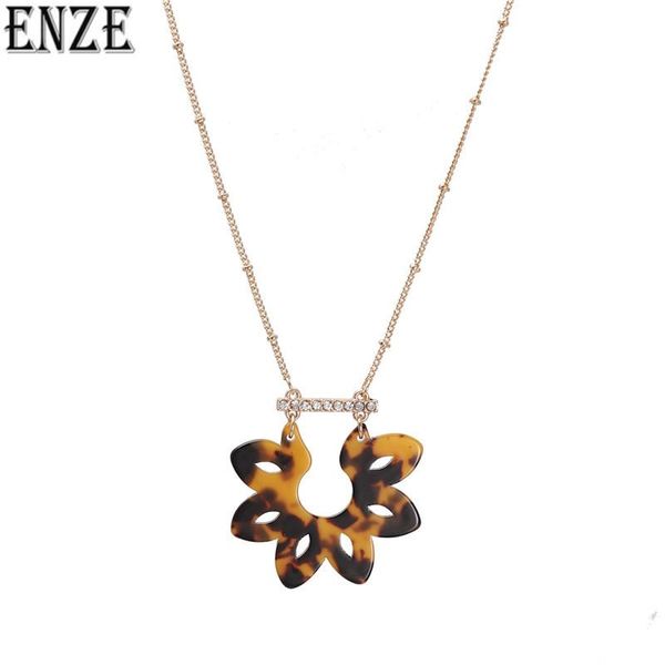 pendant necklaces enze european and american style fashion flower plant resin ladies necklace leopard blue fine jewelry women accessories, Silver
pendant necklaces enze european and american style fashion flower plant resin ladies necklace leopard blue fine jewelry women accessories, Silver