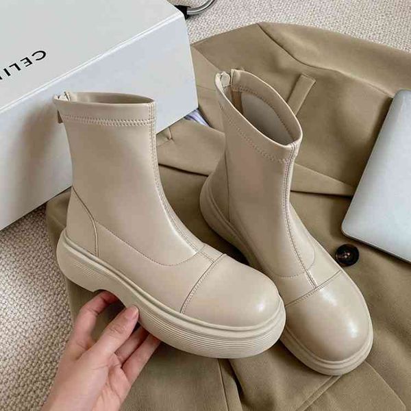boots short boots women muffin thick soled martin milky white net red thin british style spring and autumn single 2s5z, Black
boots short boots women muffin thick soled martin milky white net red thin british style spring and autumn single 2s5z, Black