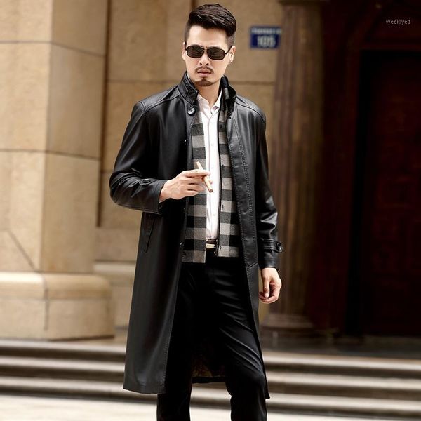 big yards men's clothing m-4xl 2020 large size men's long fur coat and a knee lengthened leather coat1, Black
big yards men's clothing m-4xl 2020 large size men's long fur coat and a knee lengthened leather coat1, Black