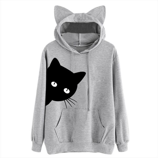kawaii cat print hoodies for women cats ears cute hooded long sleeve sweatshirt sprint autumn pullover plus size sudadera mujer, Black
kawaii cat print hoodies for women cats ears cute hooded long sleeve sweatshirt sprint autumn pullover plus size sudadera mujer, Black