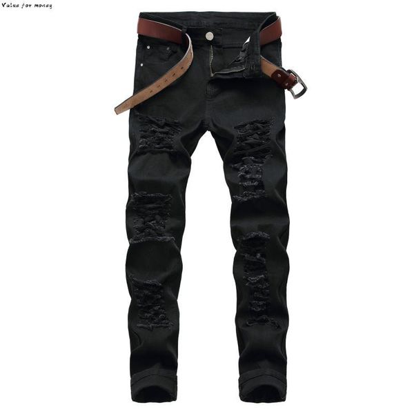 distressed straight jeans tight-fitting trousers men denim trousers male jeans fashion designer red white plus size, Blue
distressed straight jeans tight-fitting trousers men denim trousers male jeans fashion designer red white plus size, Blue