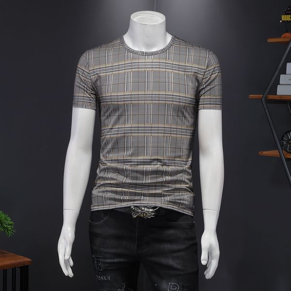 spring 2022 men's short-sleeved t-shirts round neck warm mercerized cotton solid color plaid fashion trend bottoming shirts, White;black
spring 2022 men's short-sleeved t-shirts round neck warm mercerized cotton solid color plaid fashion trend bottoming shirts, White;black