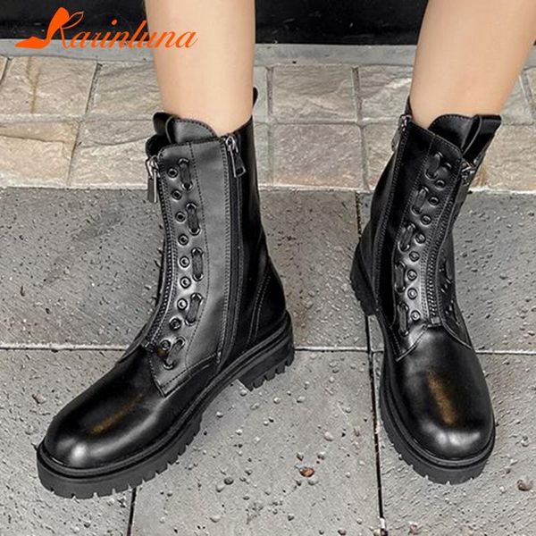 karin dropship shoes round toe leisure zip mid-calf brand design big size 39 solid cross-tied boots, Black
karin dropship shoes round toe leisure zip mid-calf brand design big size 39 solid cross-tied boots, Black