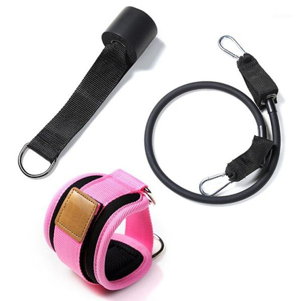 resistance bands 2021 door pull rope fittings bulift exercise elastic with foot ring leggings buckle ankle strap set1
resistance bands 2021 door pull rope fittings bulift exercise elastic with foot ring leggings buckle ankle strap set1