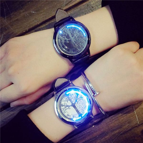 fashion creative concept personality intelligent belt electronic simple and generous led touch screen watch
fashion creative concept personality intelligent belt electronic simple and generous led touch screen watch
