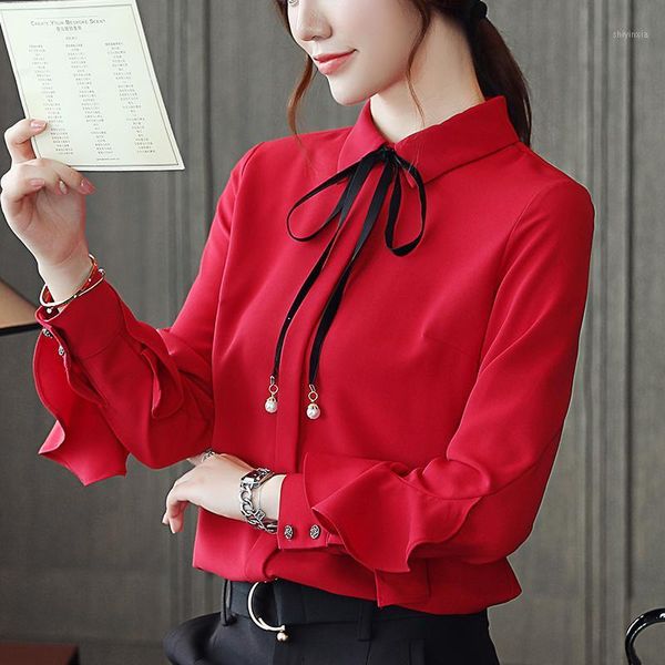 korean chiffon women blouses shirt woman long sleeve blouse plus size office lady ruffles white shirt blusas solid full vintage1
korean chiffon women blouses shirt woman long sleeve blouse plus size office lady ruffles white shirt blusas solid full vintage1