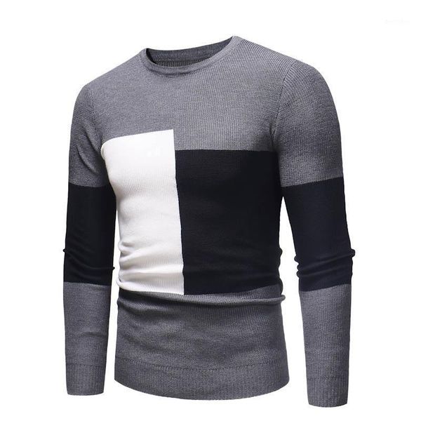 men's sweaters pullover sweater men korean fashion patch color knitwear o-neck casual jersey black grey1, White;black
men's sweaters pullover sweater men korean fashion patch color knitwear o-neck casual jersey black grey1, White;black