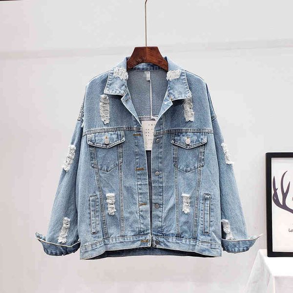women's jackets molan denim jacket woman pearls hole bf jeans coat print spring autumn casual fashion loose jacketfemale outwear rhr2, Black;brown
women's jackets molan denim jacket woman pearls hole bf jeans coat print spring autumn casual fashion loose jacketfemale outwear rhr2, Black;brown