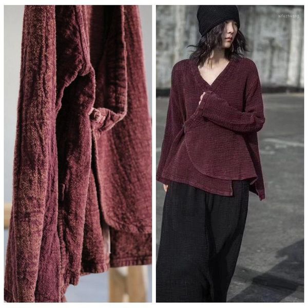 women loose linen autumn winter jacket ladies rough flax one button coat female 2020 short coat outerwear1, Black;brown
women loose linen autumn winter jacket ladies rough flax one button coat female 2020 short coat outerwear1, Black;brown