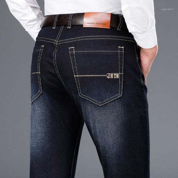 2020 four seasons new style men's casual slim fit trousers elastic men jeans fashion classic denim jeans men,20321, Blue
2020 four seasons new style men's casual slim fit trousers elastic men jeans fashion classic denim jeans men,20321, Blue