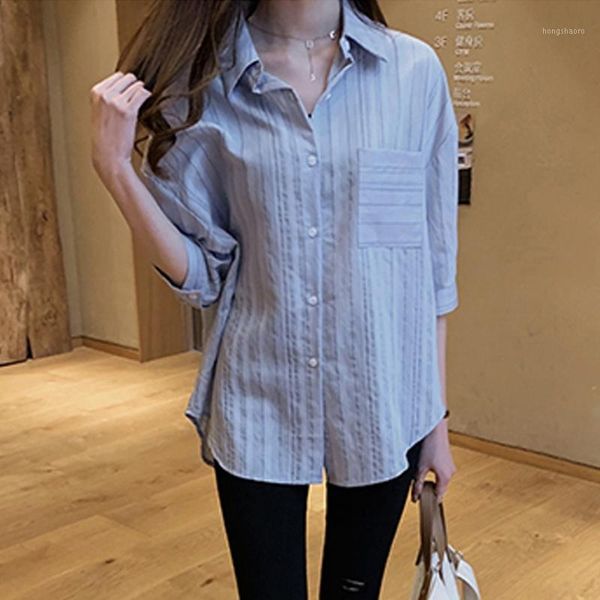 fashion striped basic blouse plus size casual spring winter ladies buttons female women long sleeve shirt blusas pullover1, White
fashion striped basic blouse plus size casual spring winter ladies buttons female women long sleeve shirt blusas pullover1, White