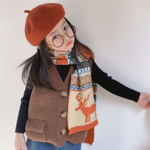 christmas boys gift girls knitting children's and winter lovely warm wool scarf 9k9f, Red;brown
christmas boys gift girls knitting children's and winter lovely warm wool scarf 9k9f, Red;brown