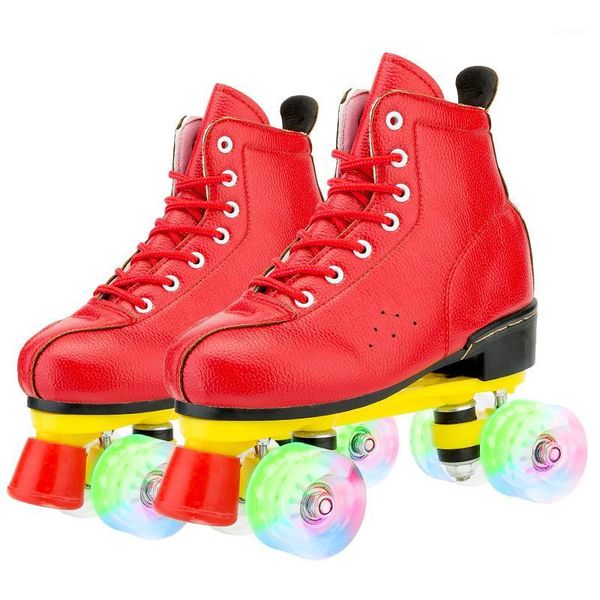 inline & roller skates pu leather double line women men two skate shoes patines 4 wheels hard wearing anti-skidding1
inline & roller skates pu leather double line women men two skate shoes patines 4 wheels hard wearing anti-skidding1