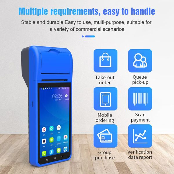 5.5" hd ips screen 3g wifi pda terminal handheld smart wireless bluetooththermal scanner printer for 1d 2d barcode scanning
5.5" hd ips screen 3g wifi pda terminal handheld smart wireless bluetooththermal scanner printer for 1d 2d barcode scanning