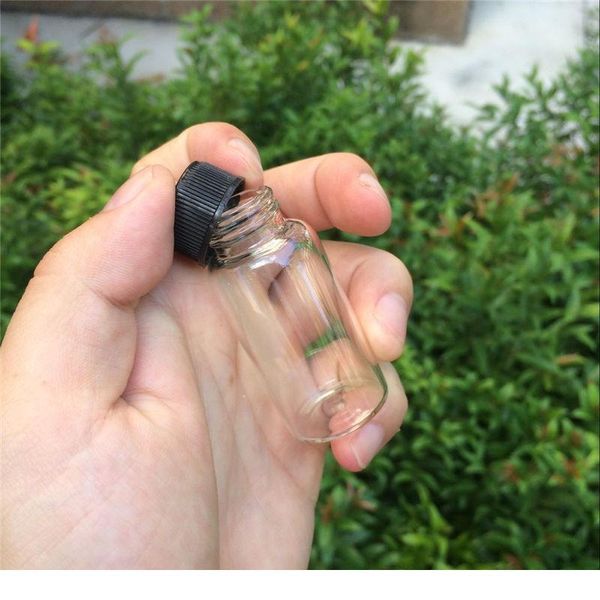 27*58*14mm 20ml glass bottles with plastic lid transparent empty glass gift bottles jars black cap 5 bbyekf
27*58*14mm 20ml glass bottles with plastic lid transparent empty glass gift bottles jars black cap 5 bbyekf