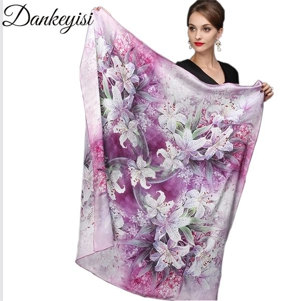 dankeyisi 110*110cm 100% silk big square silk scarves fashion floral printed shawl sale women genuine natural silk scarf shawl 201224, Blue;gray
dankeyisi 110*110cm 100% silk big square silk scarves fashion floral printed shawl sale women genuine natural silk scarf shawl 201224, Blue;gray