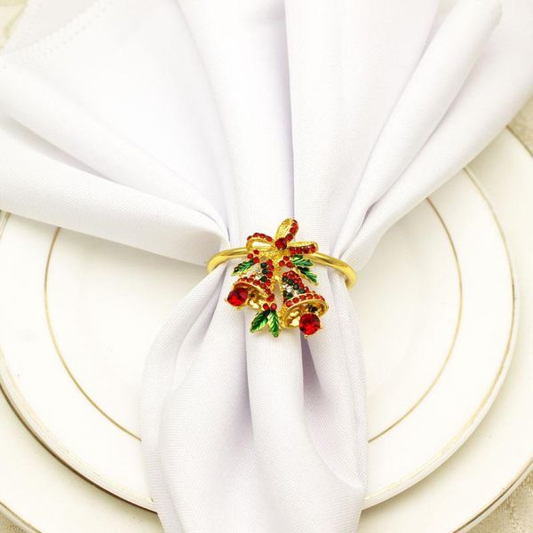 8pcs/lot new christmas bells napkin ring color napkin button l western restaurant cloth ring
8pcs/lot new christmas bells napkin ring color napkin button l western restaurant cloth ring