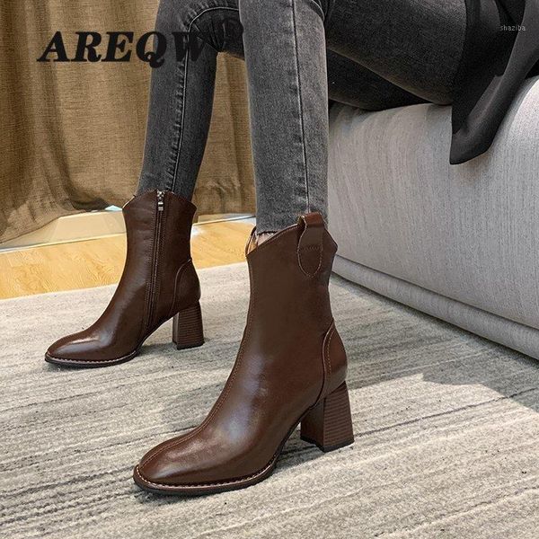 boots ankle women zippers shoes ladies fashion pu leather short slip on square heels platform female footwear 2021 1, Black
boots ankle women zippers shoes ladies fashion pu leather short slip on square heels platform female footwear 2021 1, Black