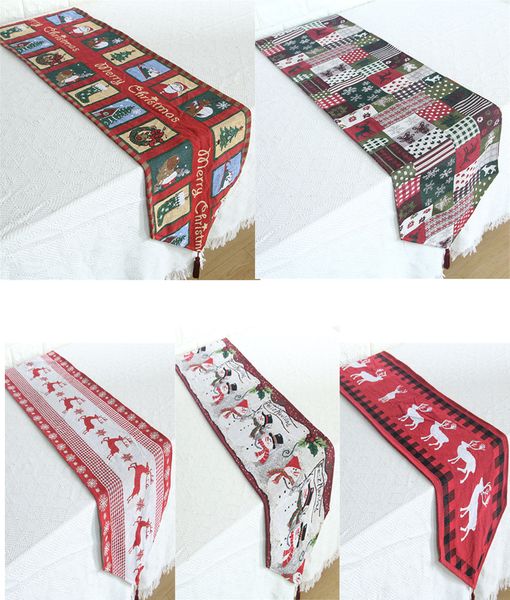 cute deer table runner for family holiday dinner party christmas decoration reindeer and tree a05
cute deer table runner for family holiday dinner party christmas decoration reindeer and tree a05