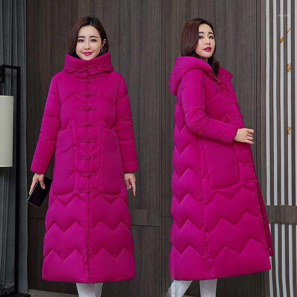 new winter jacket coats women long hooded down cotton parkas big pocket solid warm thick parkas female outwear1, Black
new winter jacket coats women long hooded down cotton parkas big pocket solid warm thick parkas female outwear1, Black