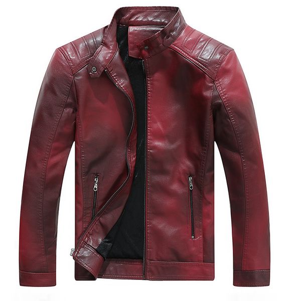 men casual outwear male motorcycle biker men's jackets coats 2021 new spring autumn pu leather jacket, Black;brown
men casual outwear male motorcycle biker men's jackets coats 2021 new spring autumn pu leather jacket, Black;brown