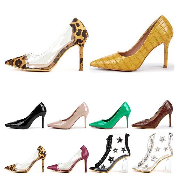 2021 new arrival dress shoes high heels womens stiletto heel western style black nude green leopard fashion pointed toes 8cm patchwork
2021 new arrival dress shoes high heels womens stiletto heel western style black nude green leopard fashion pointed toes 8cm patchwork