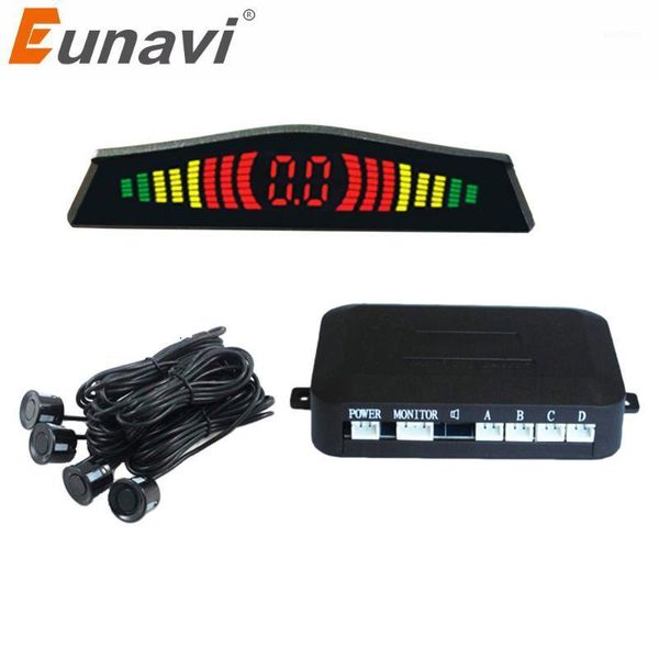 eunavi car led parking sensor kit with 4 sensors reverse backup car parking radar monitor detector system backlight display1
eunavi car led parking sensor kit with 4 sensors reverse backup car parking radar monitor detector system backlight display1