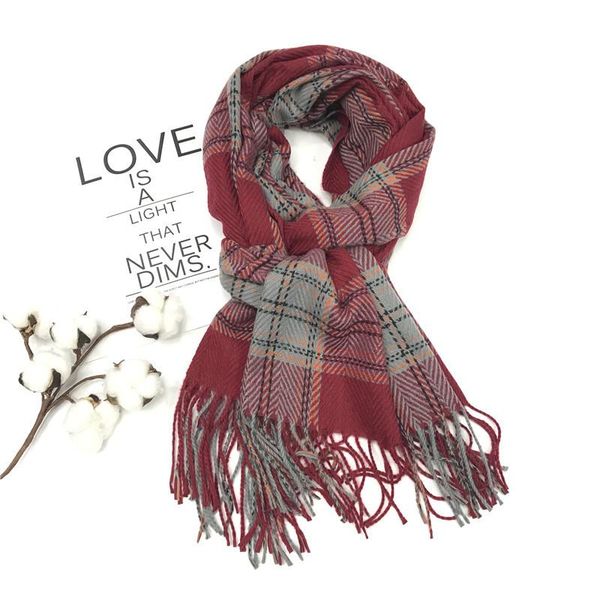 scarves 2021 winter fashion woven tassel wild plaid scarf female couple imitation cashmere shawl warm men and girls, Blue;gray
scarves 2021 winter fashion woven tassel wild plaid scarf female couple imitation cashmere shawl warm men and girls, Blue;gray