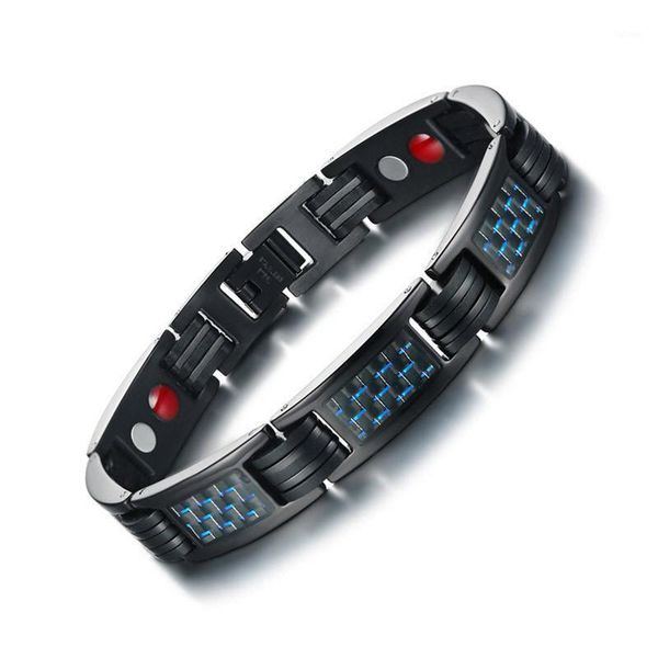 modyle carbon fiber bio energy power magnetic bracelet for men bangle stainless steel health care male jewelry1, Golden;silver
modyle carbon fiber bio energy power magnetic bracelet for men bangle stainless steel health care male jewelry1, Golden;silver