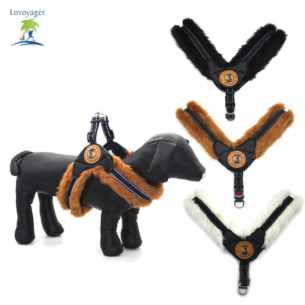 dog collars & leashes warm winter plush pet collar reflective harness training vest for small puppy large
dog collars & leashes warm winter plush pet collar reflective harness training vest for small puppy large