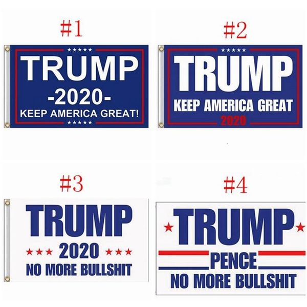90*150cm trump 2020 double sided printed donald flags keep america great again polyester decor banner no more bullshirt flag 150
90*150cm trump 2020 double sided printed donald flags keep america great again polyester decor banner no more bullshirt flag 150