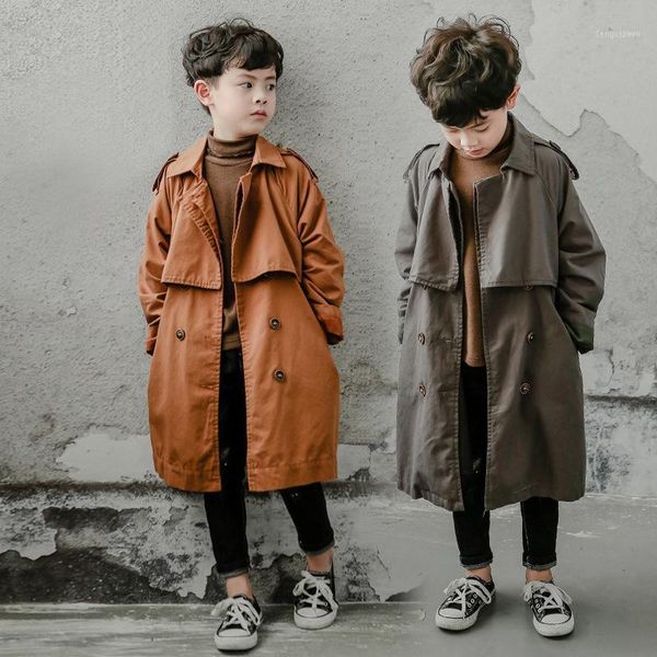 coat children's clothing boys' spring and autumn 2021 korean style mid-length thick quilted trench coat1, Blue;gray
coat children's clothing boys' spring and autumn 2021 korean style mid-length thick quilted trench coat1, Blue;gray