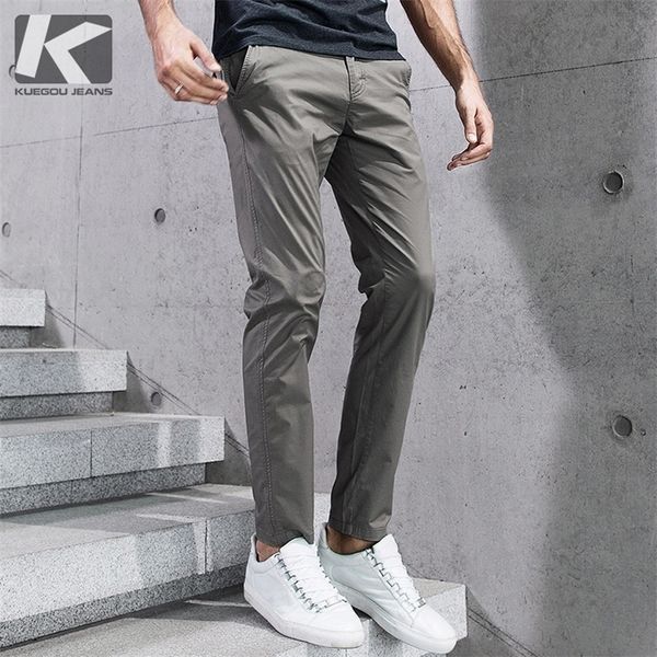 kuegou autumn thin cotton black casual pants men long classic trousers for male fashion vintage work brand clothing 2397 201128
kuegou autumn thin cotton black casual pants men long classic trousers for male fashion vintage work brand clothing 2397 201128